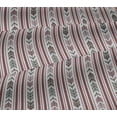 thumbnail image 5 of oneOone Viscose Jersey Fabric Arrow & Stripe Geometric Print Fabric BTY 60 Inch Wide, 5 of 5