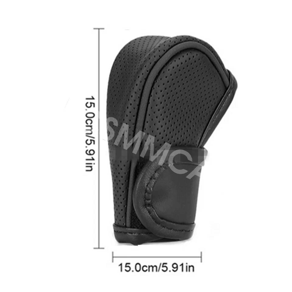 BUTTERFLY- Leather Car Manual Automatic Shift Knob Shifter Gear Protector Cover Accessories