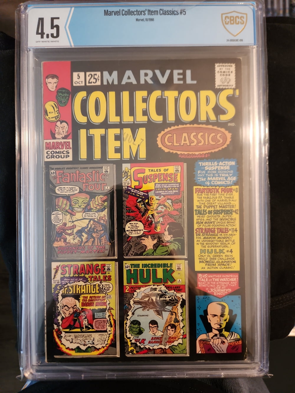 Cover of Marvel Collectors' Item Classics #5