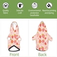 thumbnail image 6 of Honeii Strawberry Print Small Dog Hoodies Pet Hooded Sweatshirts Fall Winter Puppy Cat Sweaters Warm Clothes for Small Dogs Outfits Costume-X-Small, 6 of 7
