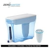 ZeroWater 30 Cup Ready-Pour Dispenser with 2 Filter and TDS Meter, ZD-030RP