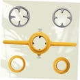 thumbnail image 3 of FONDOTIN 6PCS Pipe Die Set Yellow Grey for Handyman Plumbing Tools, 3 of 8