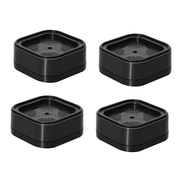 Lipstore 4 Pieces Washing Machine Anti Vibration Pads Furniture Risers Anti Slip Fridge