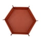 thumbnail image 1 of Bandeja hexagonal para dados Caja de almacenamiento con soporte para bandeja rodante para dados de metal para juegos de RPG , interior marrón Yotijar Bandeja de Dados de Dragones y Mazmorras, 1 of 9