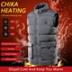thumbnail image 1 of Ganfancp Invierno Caliente Hombres Mujeres Calefacción Chaleco Usb Infrarrojos Flexible Chaqueta Al Aire Libre Ofertas Del Día Liquidación 1X Chaleco Térmico, 1 of 7