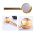 thumbnail image 3 of Cabezal de ducha con manguera, rociador de mano de alta presión para baño, potentes suministros de baño, dorado seitruly HA000707-01B, 3 of 6