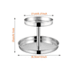 thumbnail image 2 of Especiero Giratorio Doble Capa 360º Organizador De Gabinete Xtellar plateado, 2 of 4