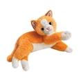 thumbnail image 2 of Juguete realista para gatos, muñeco de gato abrazable, gatito de peluche realista para niños Naranja, 2 of 9