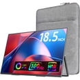 thumbnail image 1 of Monitor portátil VisionOWL 18,5 pulgadas 100 Hz FHD 1080P USB-C HDMI, 1 of 7