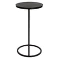 thumbnail image 4 of Uttermost Brunei Round Iron Metal and Aluminum Accent Table in Aged Black, 4 of 8