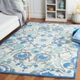 thumbnail image 2 of SAFAVIEH Antiquity Raschelle Oriental Wool Area Rug, Ivory/Blue, 5' x 8', 2 of 10
