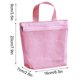 thumbnail image 3 of Bolso de malla Ins, maquillaje para la playa, almacenamiento portátil, rosa, 3 of 6
