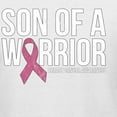 thumbnail image 6 of Wild Bobby Son of A Warrior Breast Cancer Ribbon Breast Cancer Awareness Women Graphic Tee, White, 3X-Large, 6 of 6