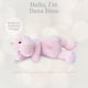 thumbnail image 4 of Peluche con forma de dinosaurio rosa más suave del mundo, 40 cm, de peluche, 4 of 6