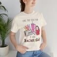 thumbnail image 5 of Trendy Teacher Can't Talk Right Now Doing Teacher Stuff Women's Shirt, 5 of 5