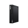 thumbnail image 3 of Lenovo ThinkCentre M70q Gen 3 11T3 - Tiny Core i5 12400T / up to 4.2 GHz - RAM 8 GB - SSD 256 GB - NVMe - UHD Graphics 730 - Gigabit Ethernet, Bluetooth 5.2, IEEE 802.11ax (Wi-Fi 6) - Win 10 Pro 64-bit (includes Win 11 Pro License) - monitor: none - keyboard: US - raven black - Lenovo TopSeller, 3 of 8