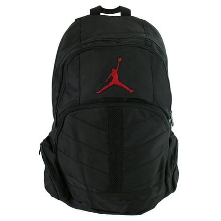 Jordan - Jordan Boys Black/Red Mesh Overlay Backpack - Walmart.com ...