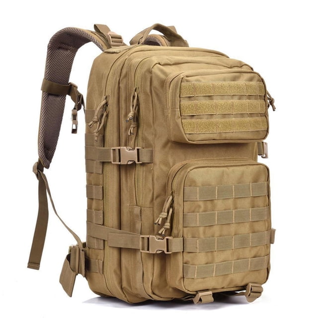 Mochila de senderismo para hombres, mochila portátil resistente al desgaste, transpirable, gran capacidad para mochilero, senderismo, supervivencia,