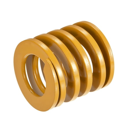 

Die Spring 40mm OD 40mm Long Spiral Stamping Light Load Compression Die Springs Yellow