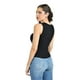 thumbnail image 3 of Blusa de canalé sin mangas /Juvenil, 0282 (Negro) negro M, 3 of 4