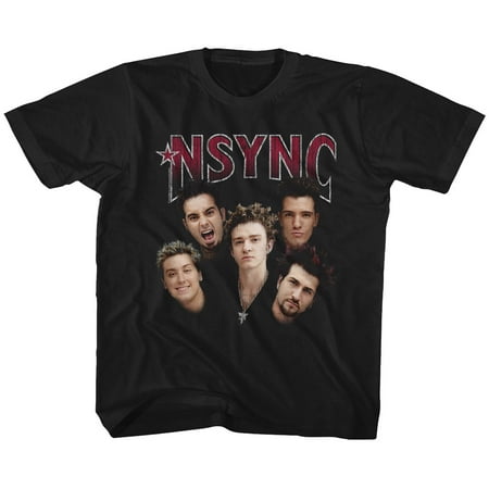 

NSYNC Group Shot Black Toddler T-Shirt
