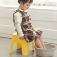 thumbnail image 4 of XEOVHV Plastic Step Stool, Shower Foot Stool, 8 Inch High One Step Stool Small Plastic Step Stool for Home, Office, Garage Stools Laundry Bathroom, 4 of 9