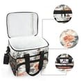 thumbnail image 6 of FORMRS Insulated Cooler Bag 24 Cans Capacity Soft Leakproof Lunch Box with Side Pockets, Mountain Pattern, 6 of 7