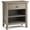 Distressed Gray, variant on Trent Home Wood 24" Transitional Bedside Nightstand in Rustic Natural Brown