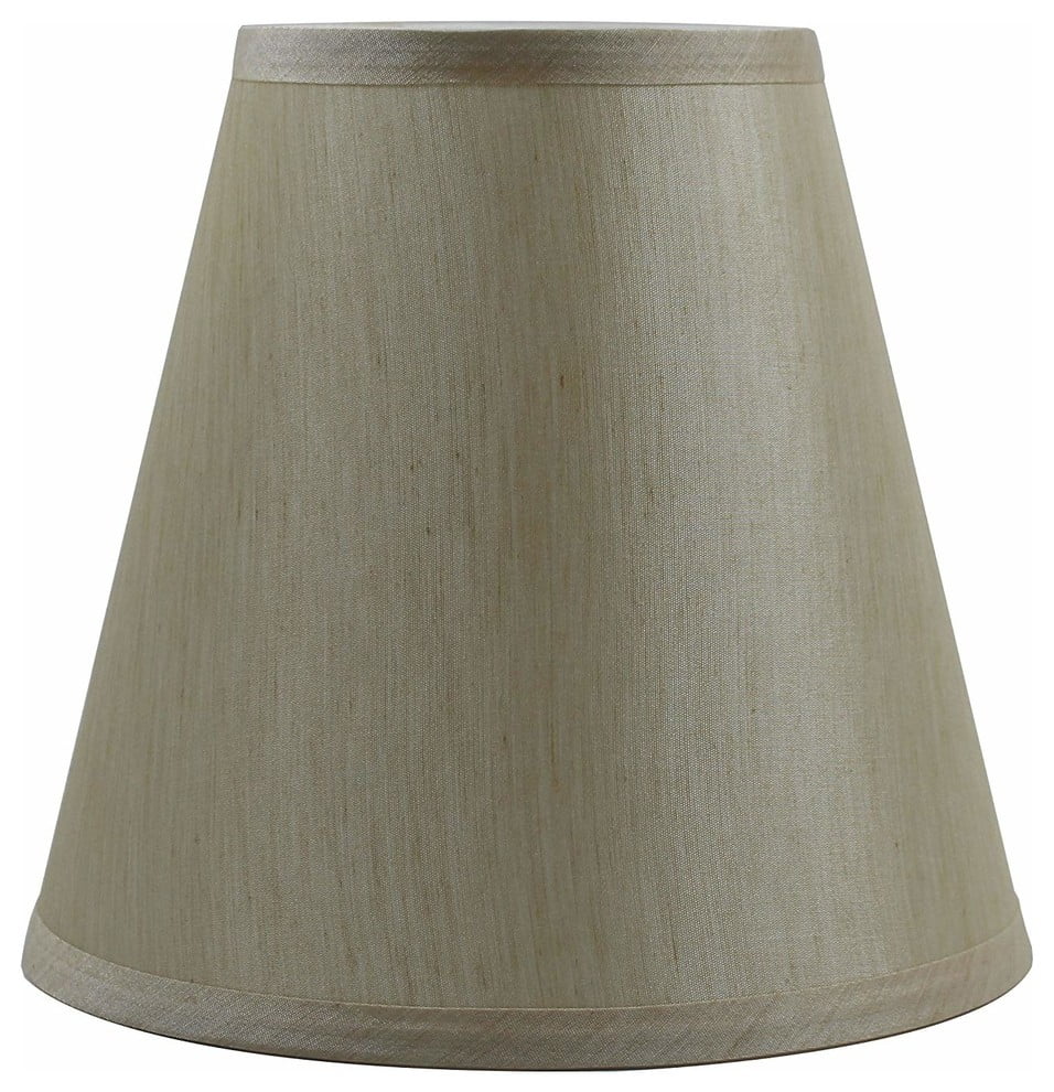 Urbanest Silk Empire Lamp Shade 5x9x8.5", Cream