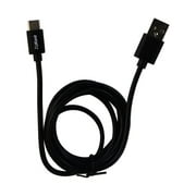 ZipKord (Z113001) 5Ft  Charge and Sync Cable for USB-C Devices - Black