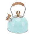 thumbnail image 3 of Whistling Tea Kettle, Portable Teapot 304 Stainless Steel Safe  Cover 2.5L Capacity With Handle For Household Use, 3 of 8