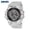 Transparent White, variant on SMAEL Round Men Tactical Digital Watch 5ATM Waterproof TPU Strap Digital Sports Watch