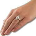 thumbnail image 5 of Pompeii Certified 6Ct Marquise Solitaire Diamond Engagement Ring Lab Grown (F/G,VS2), 5 of 7