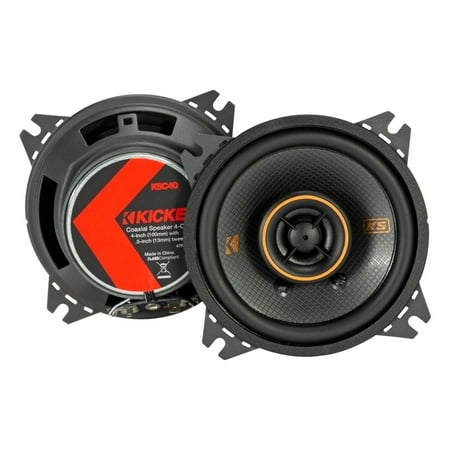 Kicker 47KSC404 4" KS-Series 2-Way Coaxial Speakers