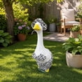 thumbnail image 2 of Ccwuwei Summer Porch Goose Clothes, Waterproof Polyester Fabric, Porch Goose Clothes, Porch Sculpture Clothes for 23-24 inch Geese, Cute Holiday Costume Attire, Versatile Yard Ornament for Summer, 2 of 7