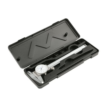 HFS(R) 0-6" Imperial Dial Caliper 4 Way Measurment  .001" Accuracy Shockproof Carbon Steel