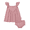 Dusty Rose, variant on by Gerber Baby Girl Novelty Embroidered Collar Dress and Diaper Cover, 2-Piece, Sizes 0/3 Months - 24 Months