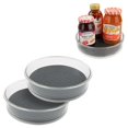 thumbnail image 1 of Spectrum Lazy Susan Organizador Hexa Redondo Pequeño (Paquete De 2) – Plato Giratorio Lazy Susan Para Gabinete, Refrigerador, Despensa, Mesa Y Estante – Organización Y Almacenamiento Giratorios Y Gira, 1 of 5