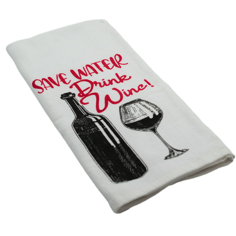 Funny Kitchen Towels - Vodka/Friends/Wine Cute & Funny 5 Pc Set - Dark –  Twisted Anchor Trading Company