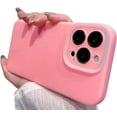 thumbnail image 5 of Compatible with iPhone Case,Liquid Silicone [Soft Anti-Scratch Microfiber Lining],[ Drop Protection] Camera Lens Protection Shockproof Cover Phone Case (Green,iPhone 15), 5 of 5