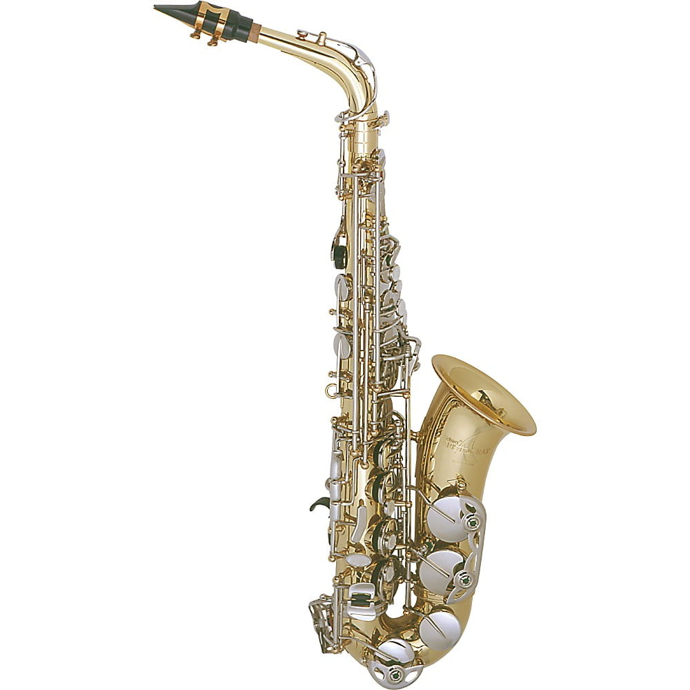 Selmer AS600 Aristocrat Student Alto Sax Lacquer with Nickel Plated