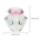 thumbnail image 4 of EeaseMX Vaso de cristal irregular para manicura, mezclador de polvo líquido con tapa, 1 unidad, 4 of 8