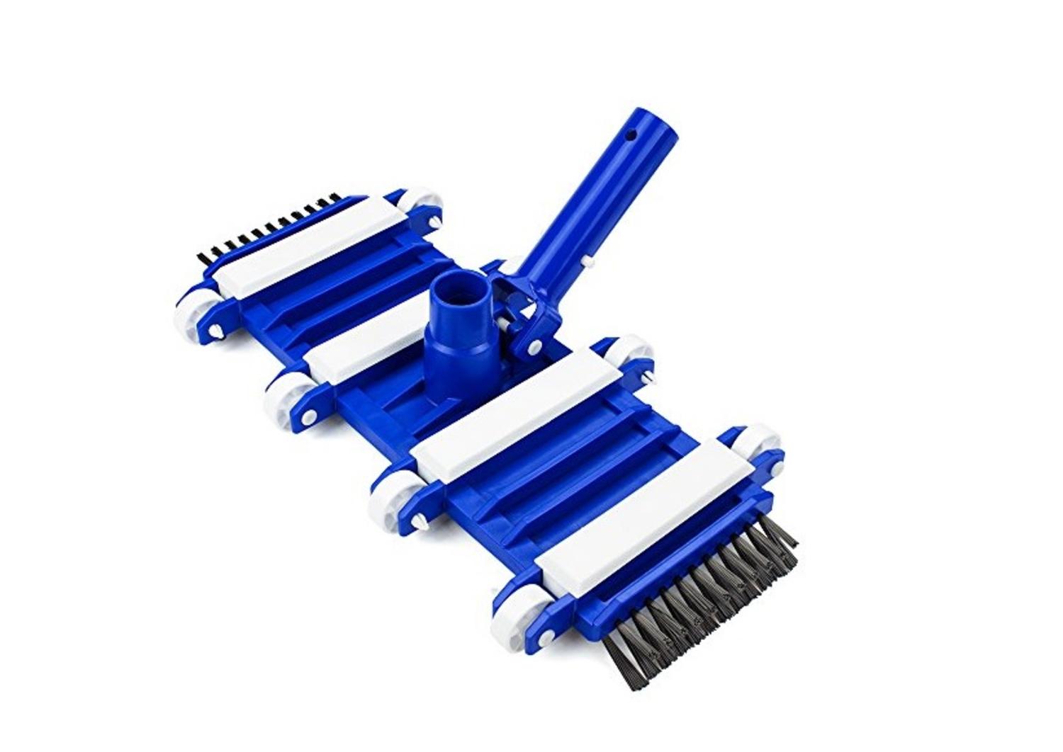 15" Classic Flexible Weighted InGround Swimming Pool Vacuum Head on