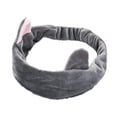 thumbnail image 2 of STAOEDU Spa Headband for Women, Facial Makeup Headband Soft Coral Fleece Cosmetic Headband for Women Girls Cat Ears Hair Band Head Wraps, 2 of 3