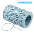 thumbnail image 3 of 164ft Floral Bind Wire Wrap Twine 2 Rolls 2mm Florist Wire Iron Wire Paper Covered Vine Blue, 3 of 6