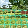 thumbnail image 5 of Ashman Online Green Plastic Mesh Fence, Construction Barrier Netting, 4'x200' Feet, 1 Roll, Garden Fencing, 200 FT, 5 of 9