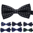 thumbnail image 2 of Maoww Cravate Formelle à Motif Coloré pour Hommes Adulte Homme Affaires Réunion Mariage Fil Polyester Nœud Papillon, 2 of 7