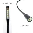 thumbnail image 3 of Lámpara LED tipo cuello de cisne JXRYWF XLR de 3 pines y 24 pulgadas para DJ de estudio, 3 of 5