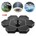 thumbnail image 4 of Bomba de fuente solar de diamante hexagonal 6led-2.4W Adepaton FLD-2289, 4 of 8
