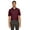 Burgundy, variant on Men's Fusion ChromaSoft Pique Polo 2XL Acid Green